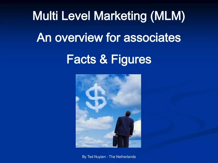 multi level marketing mlm an overview
