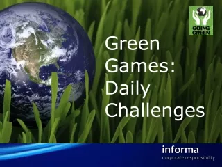 Green Games: Daily Challenges