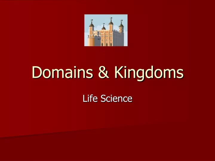 domains kingdoms