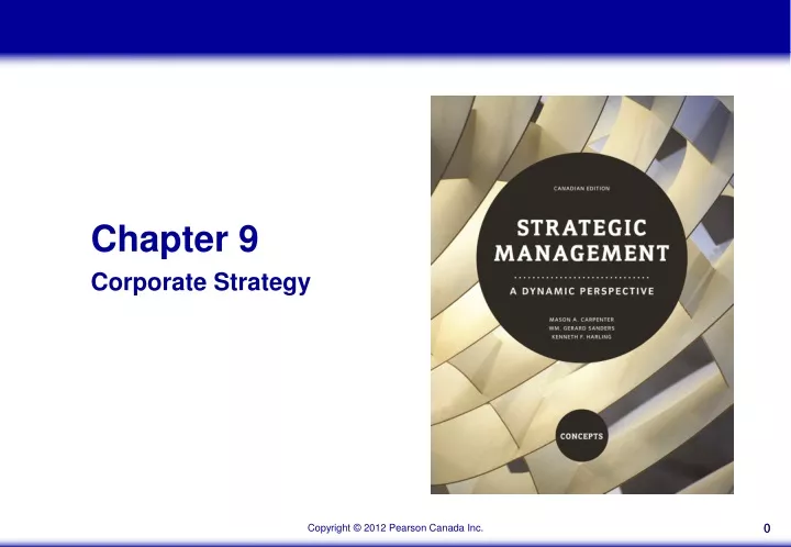 chapter 9 corporate strategy