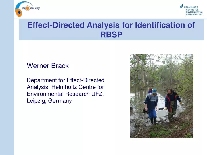 effect directed analysis for identification