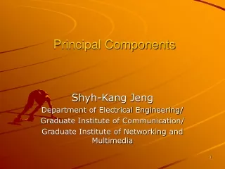 Principal Components