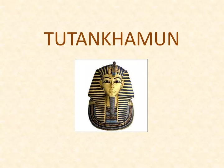 tutankhamun