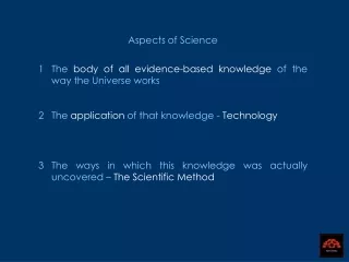 Aspects of Science