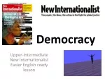 Democracy
