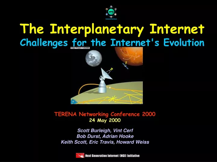 the interplanetary internet challenges