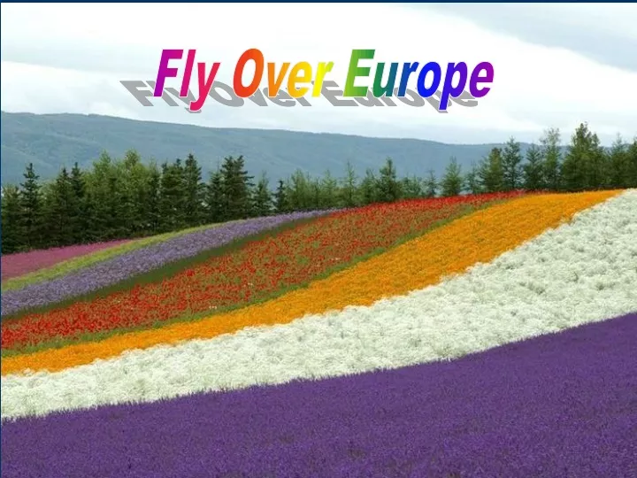 fly over europe