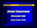 ORANGE COUNTY BCC, ORANGE COUNTY, FLORIDA     	ORANGE COUNTY BCC, ORANGE COUNTY, FLORIDA
