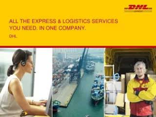 ALL THE EXPRESS &amp; LOGISTICS SERVICES  YOU NEED. IN ONE COMPANY.
