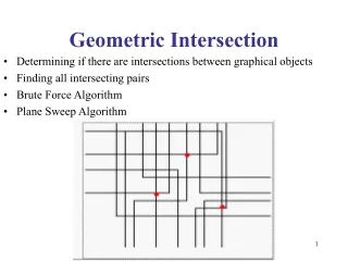 Geometric Intersection