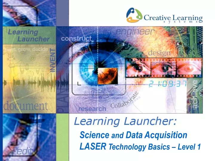 science and data acquisition laser technology