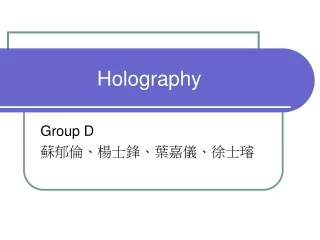 Holography