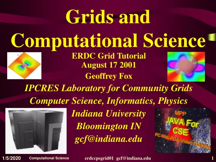 grids and computational science
