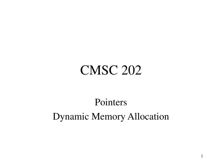 cmsc 202