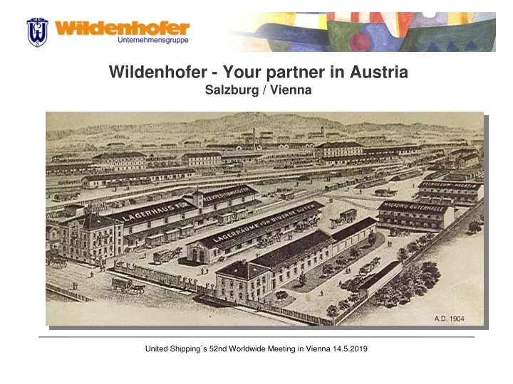 wildenhofer your partner in austria salzburg vienna