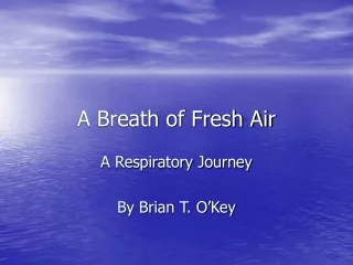 A Breath of Fresh Air