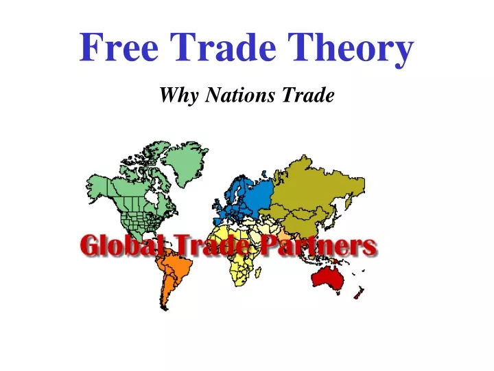 free trade theory