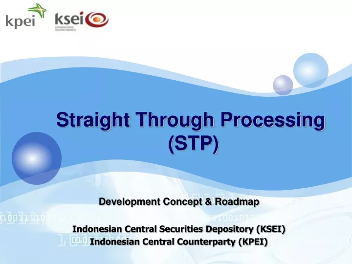 What is Straight Through Processing (STP)?