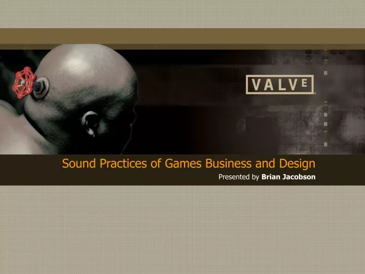 sound practices of games business and design