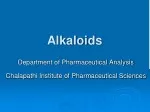 Alkaloids - slide 1