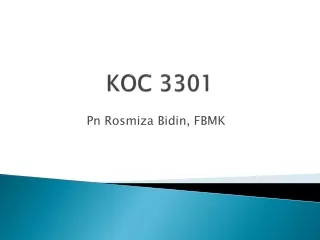 KOC 3301