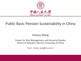 Public Basic Pension Sustainability in China