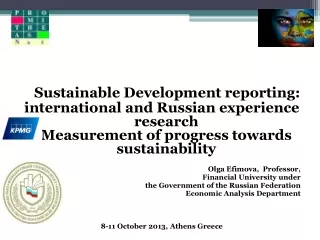 Sustainable Development reporting :