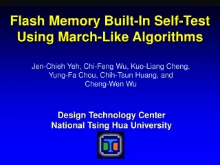 Flash Memory Built-In Self-Test Using March-Like Algorithms