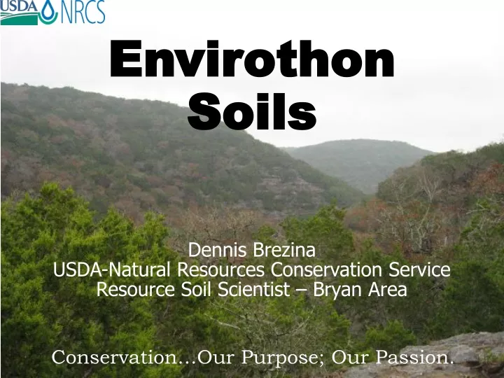 envirothon soils
