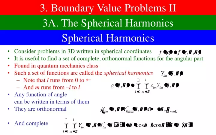 3 boundary value problems ii