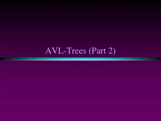 AVL-Trees (Part 2)