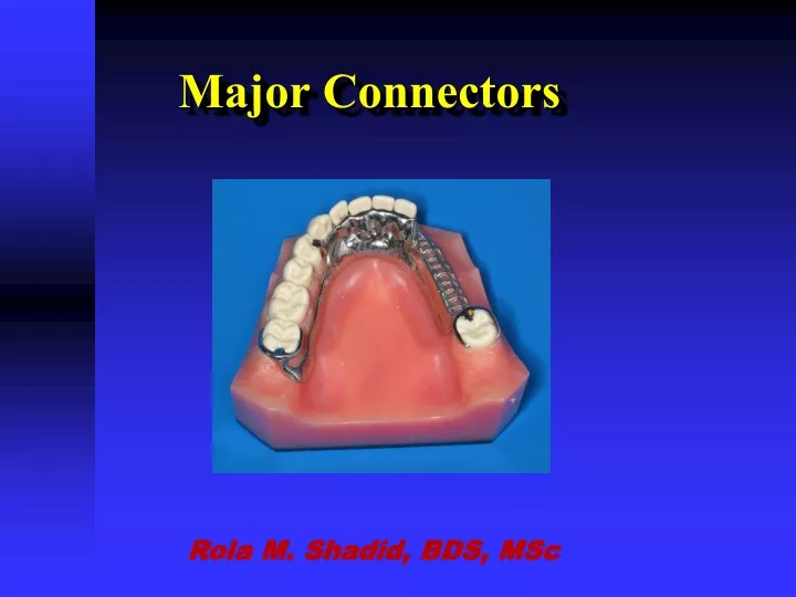major connectors