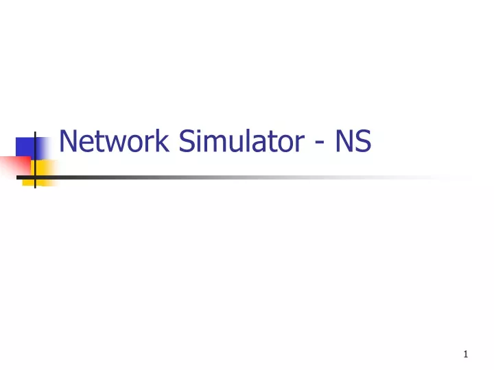 network simulator ns