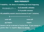 Basic Probability Concepts - slide 1