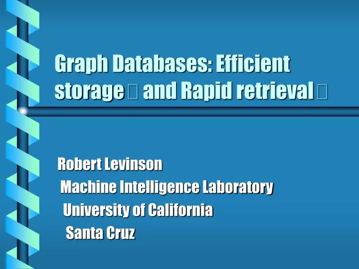 graph databases efficient storage and rapid retrieval