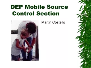DEP Mobile Source Control Section