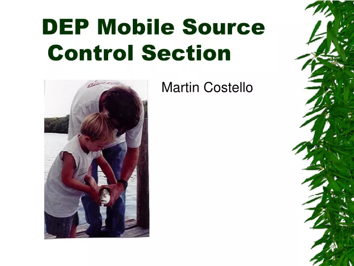 dep mobile source control section