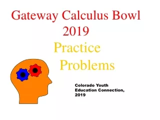 Gateway Calculus Bowl 2019
