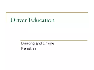 Driver Education