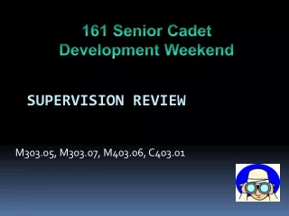 Supervision Review