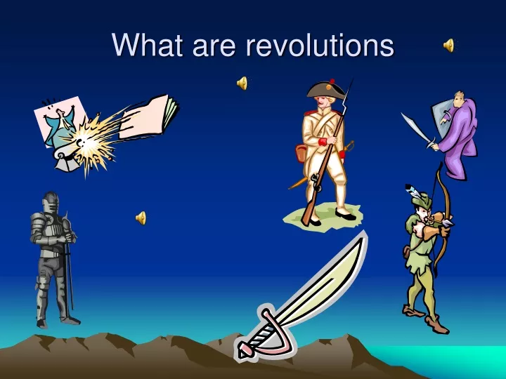 what are revolutions