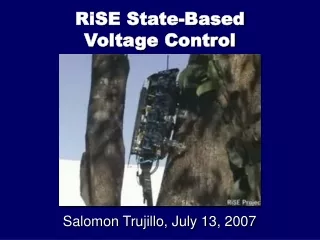 RiSE State-Based Voltage Control