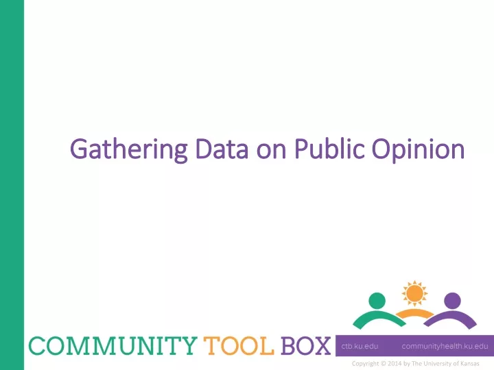 gathering data on public opinion