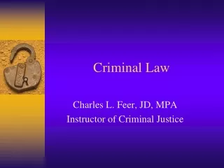 Criminal Law