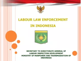 SECRETARY TO DIRECTORATE GENERAL OF LABOUR INSPECTION DEVELOPMENT