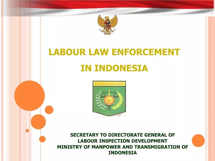 labour law enforcement in indonesia