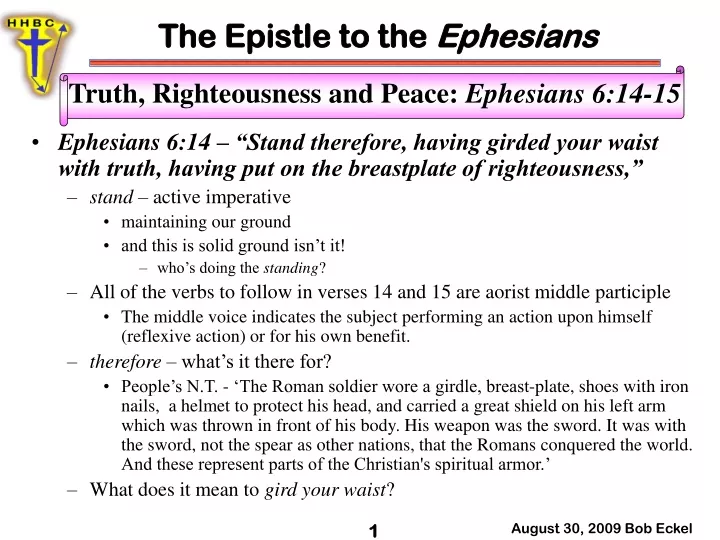the epistle to the ephesians