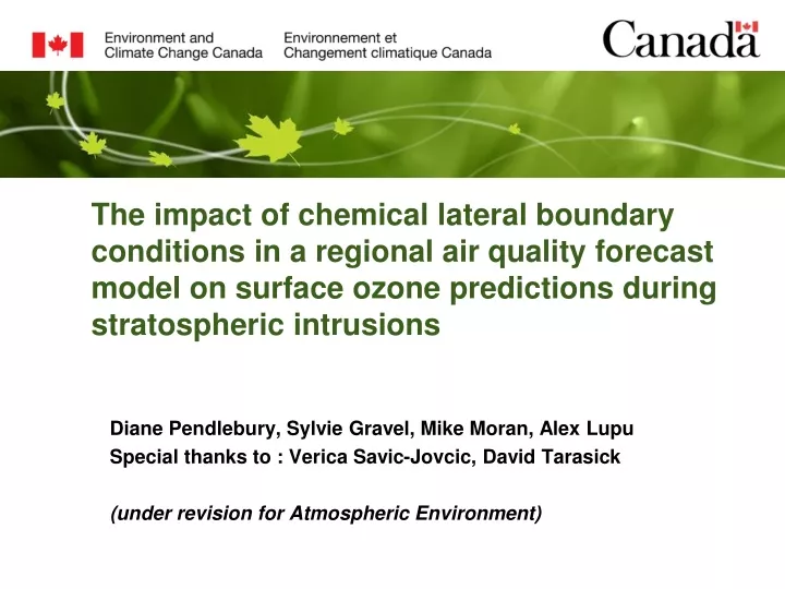 the impact of chemical lateral boundary