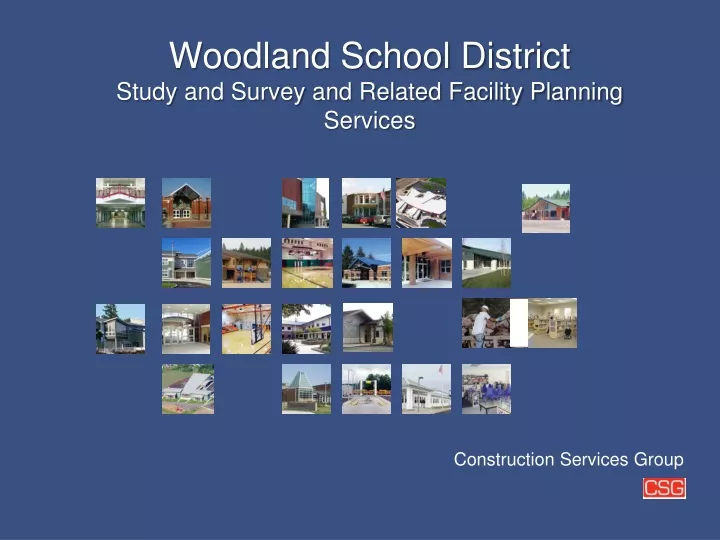 woodland school district study and survey and related facility planning services