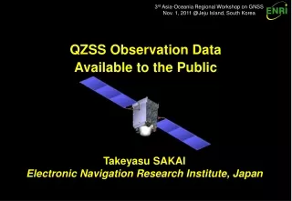 QZSS Observation Data Available to the Public